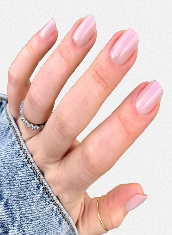 أظافر لاصقة سريعة التركيب من Olive & June Minimalist (لاصقة) | ألوان محايدة | قصيرة، مربعة بيضاوية | 42 ظفرًا صناعيًا، 21 مقاسًا | غير سامة، تدوم طويلًا | مظهر طبيعي وجذاب | واقعية | تدرج لوني سائل - Image 1